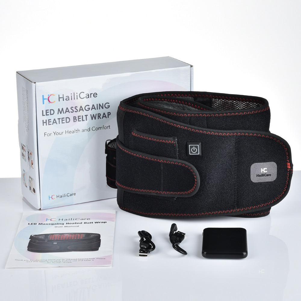 HailiCare Red Light Heating Belt Red Light Physiotherapy Hot Compress Health Care Belt
