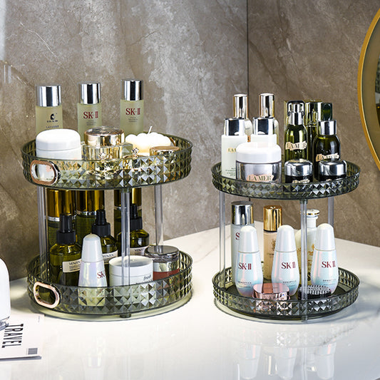 Cosmetics Rotating Storage Shelf Box